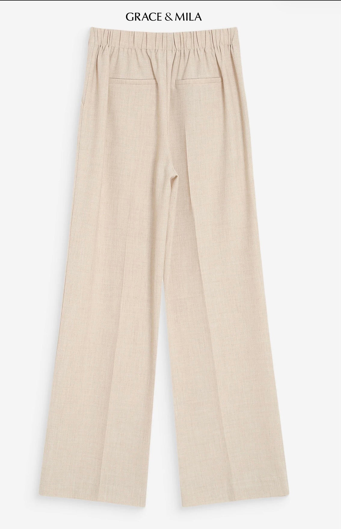 Pantalon de Tailleur Droit