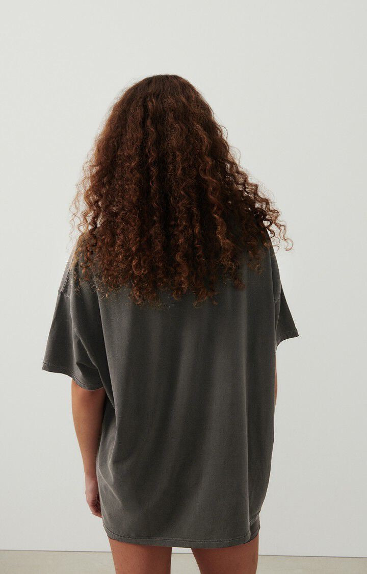T-shirt oversize gris