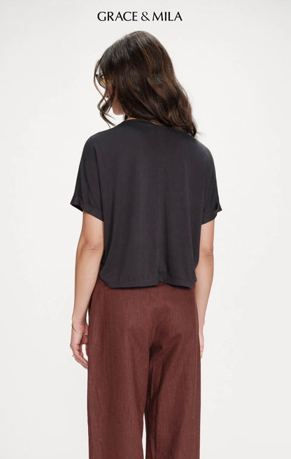 Tee-Shirt Oversize en Modal