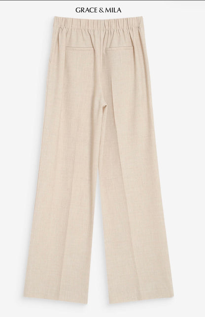 Pantalon de Tailleur Droit