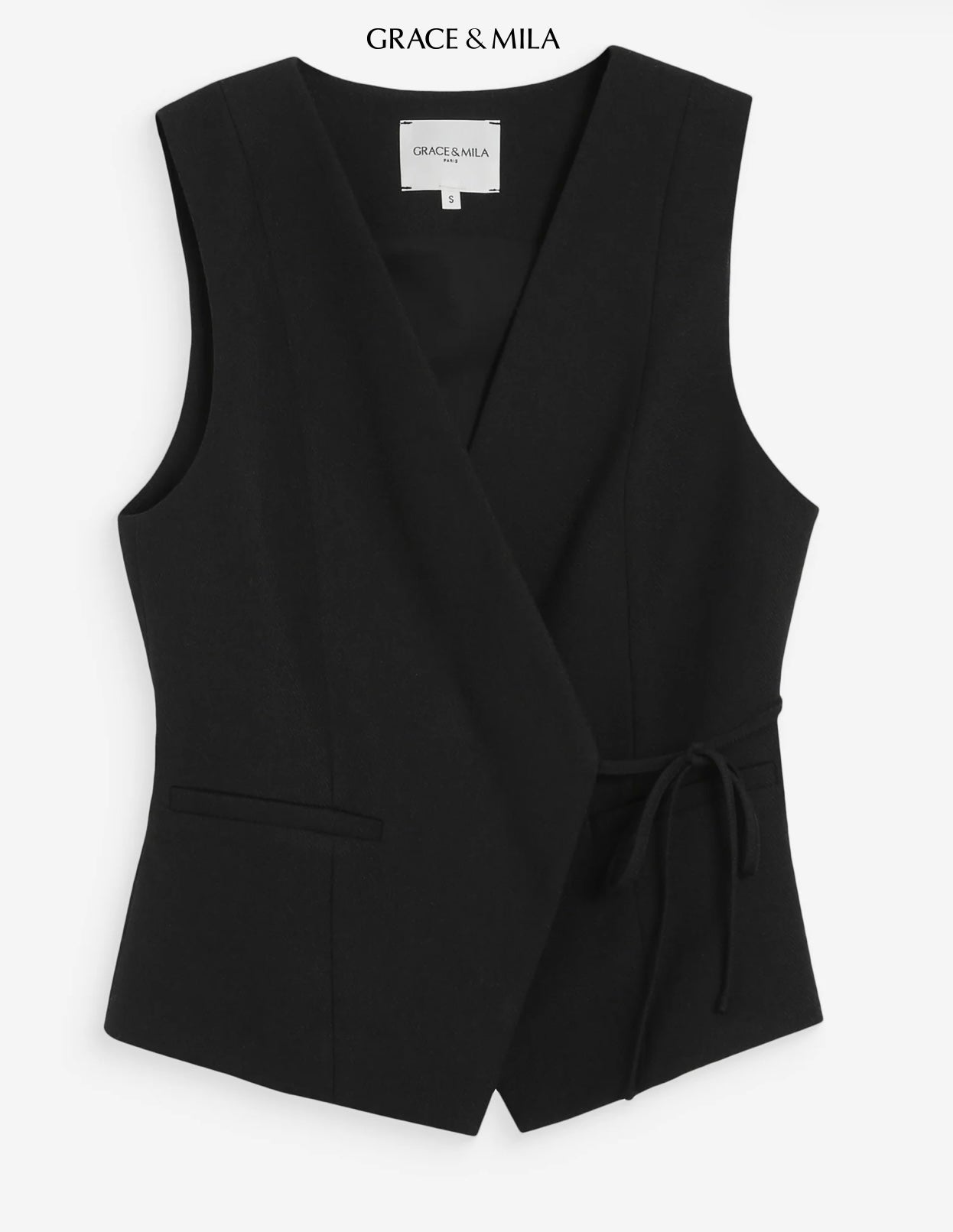Gilet Sans Manche Cintré