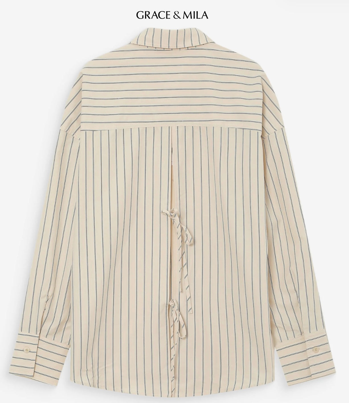 Chemise Oversize Manches Longues