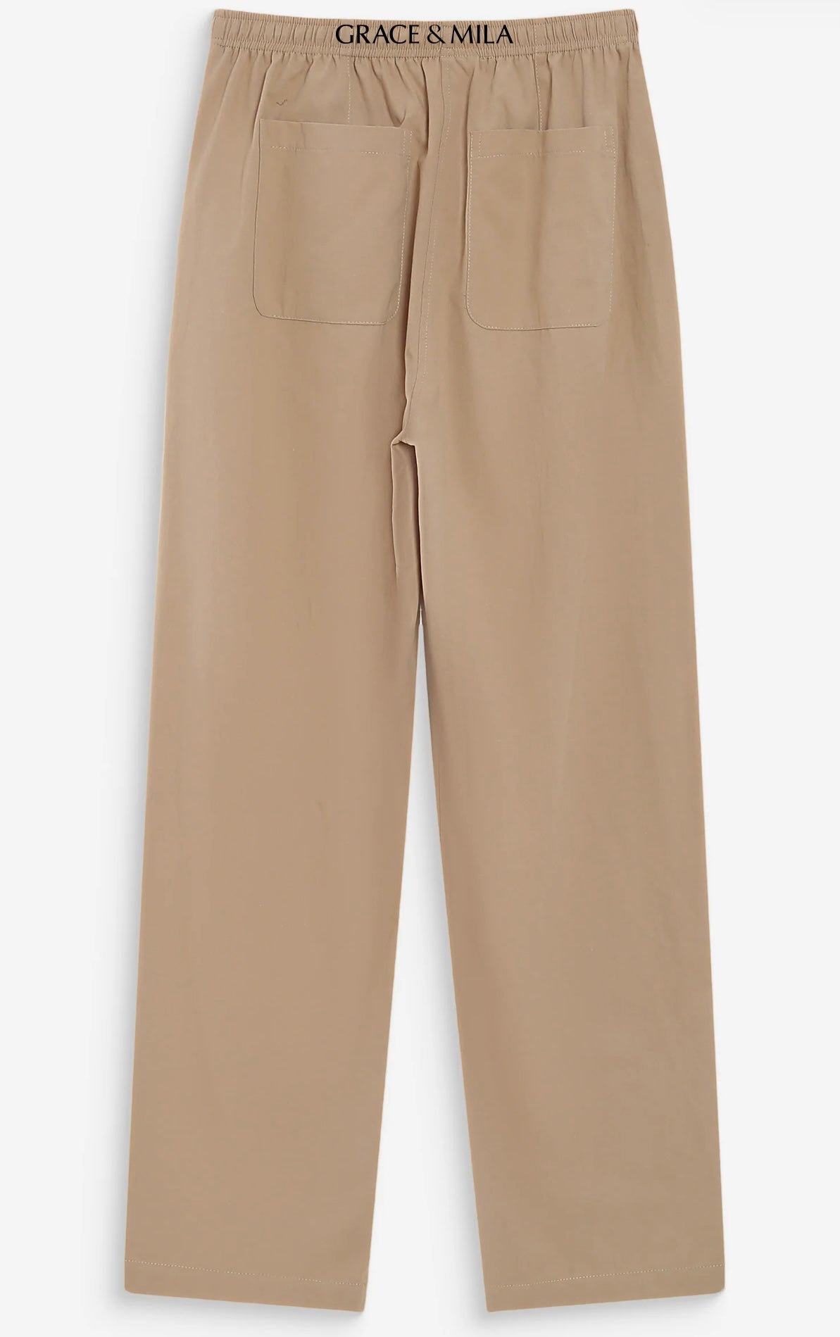 Pantalon Droit en Coton