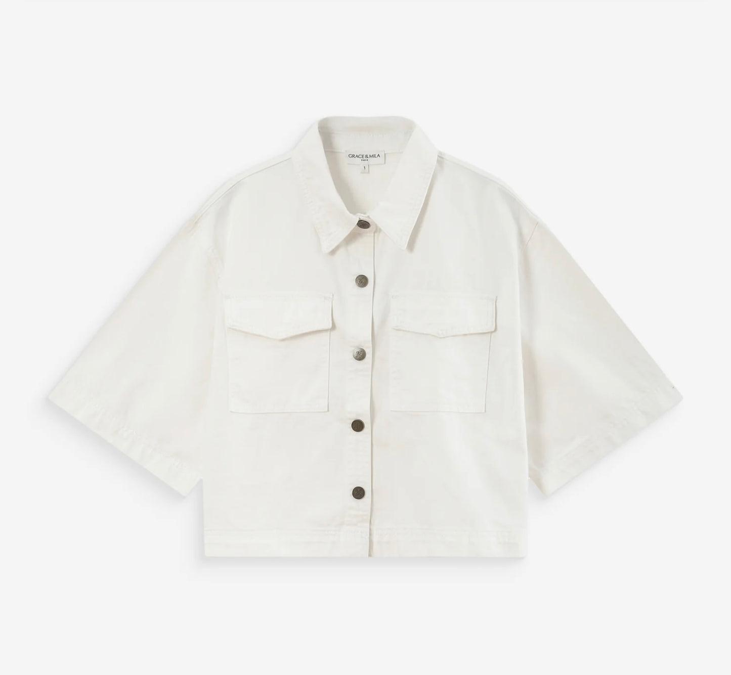 Chemise Oversize en Denim