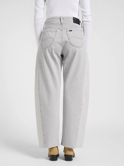 Jeans gris clair Rider Barrel