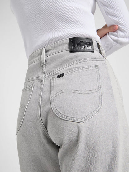 Jeans gris clair Rider Barrel