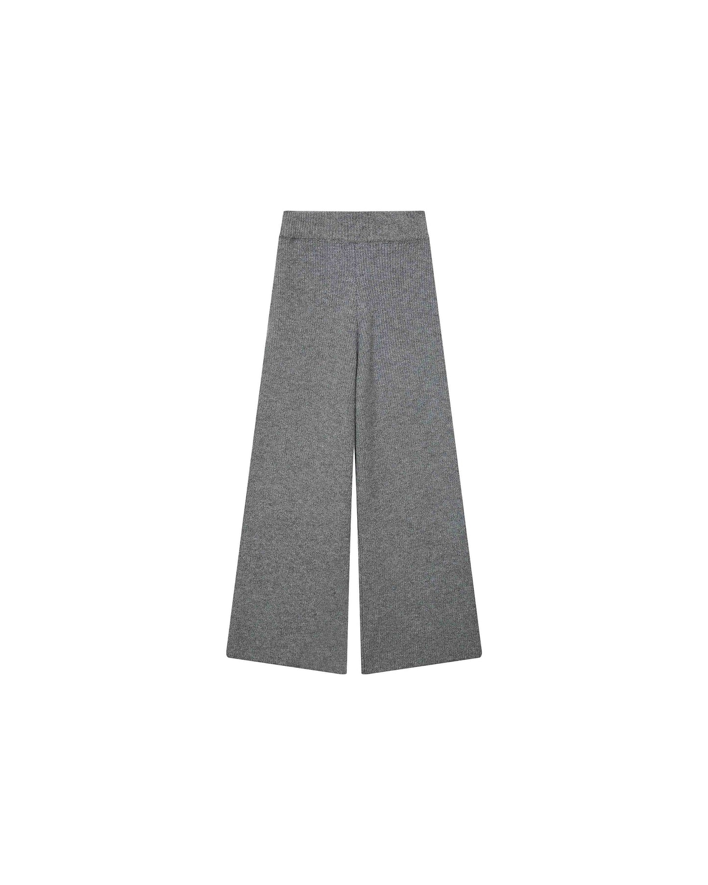 Pantalon en maille gris