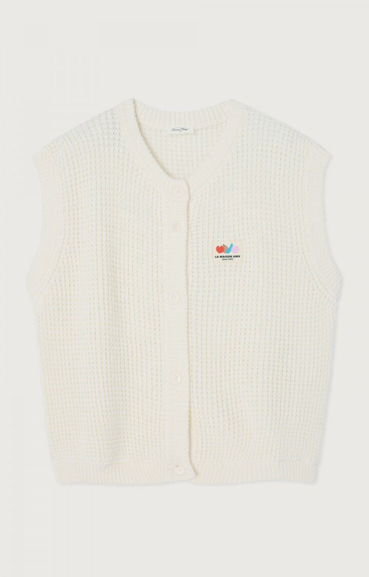 Gilet sans manches blanc