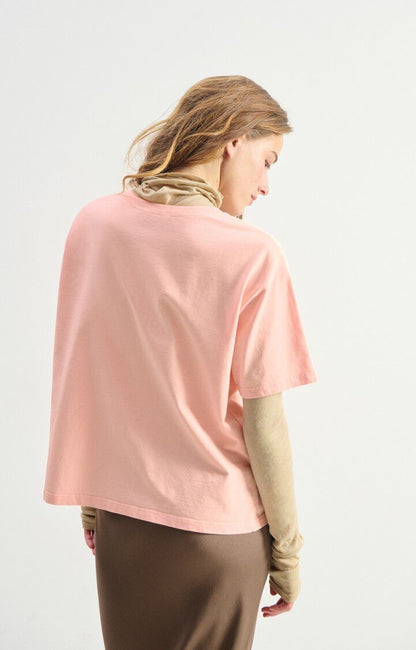 T-shirt manche courtes rose